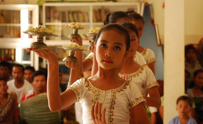 Offer girls in Cambodia the chance to learn through self-expression