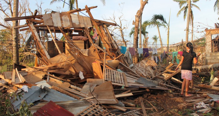 Aide d'urgence aux Philippines après le typhon Haiyan