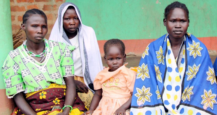 Femmes et jeunes filles du Soudan du Sud