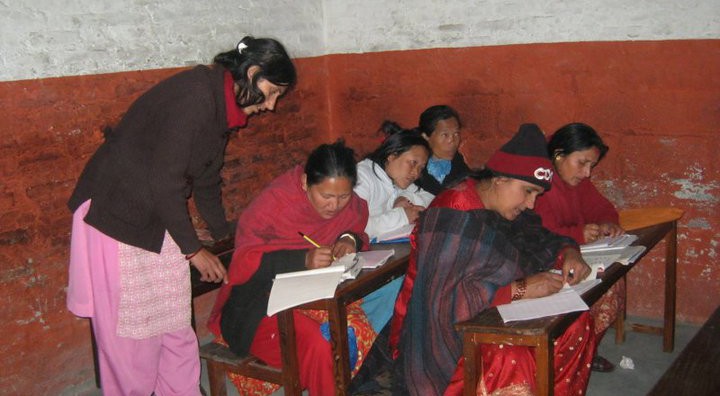 Empowering Women through education Nepal