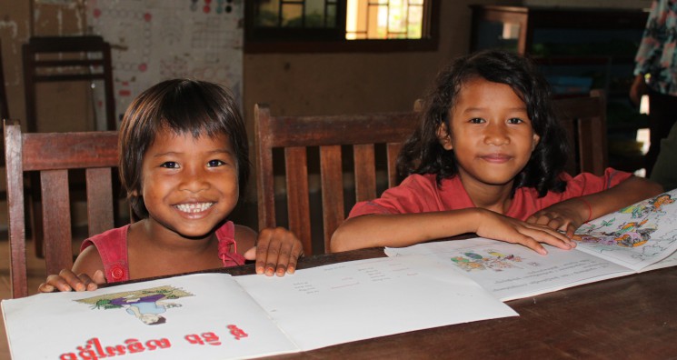 Education pour des filles défavorisées au Cambodge