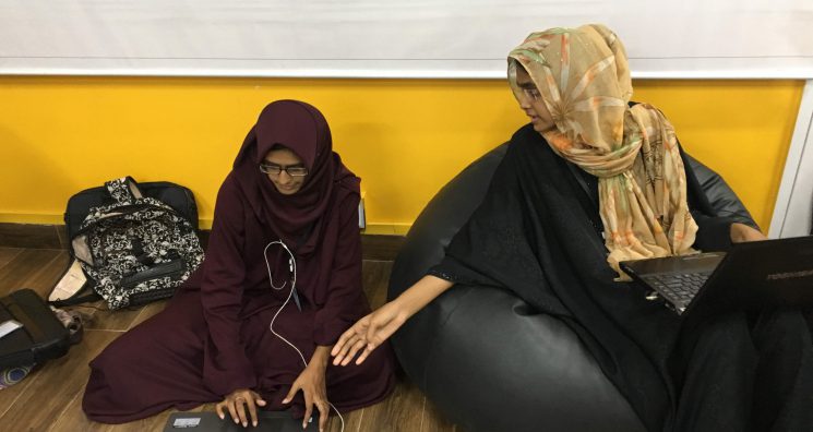 Coding for girls in Pakistan